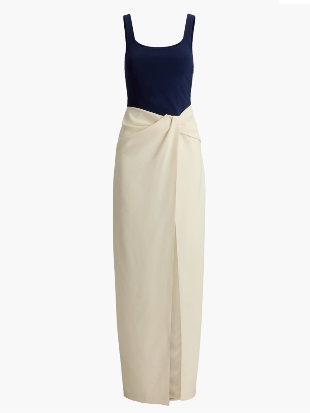 Lauren Ralph Lauren
Two-Tone Ottoman & Crepe
Sleeveless Gown - Picture 5 of 9